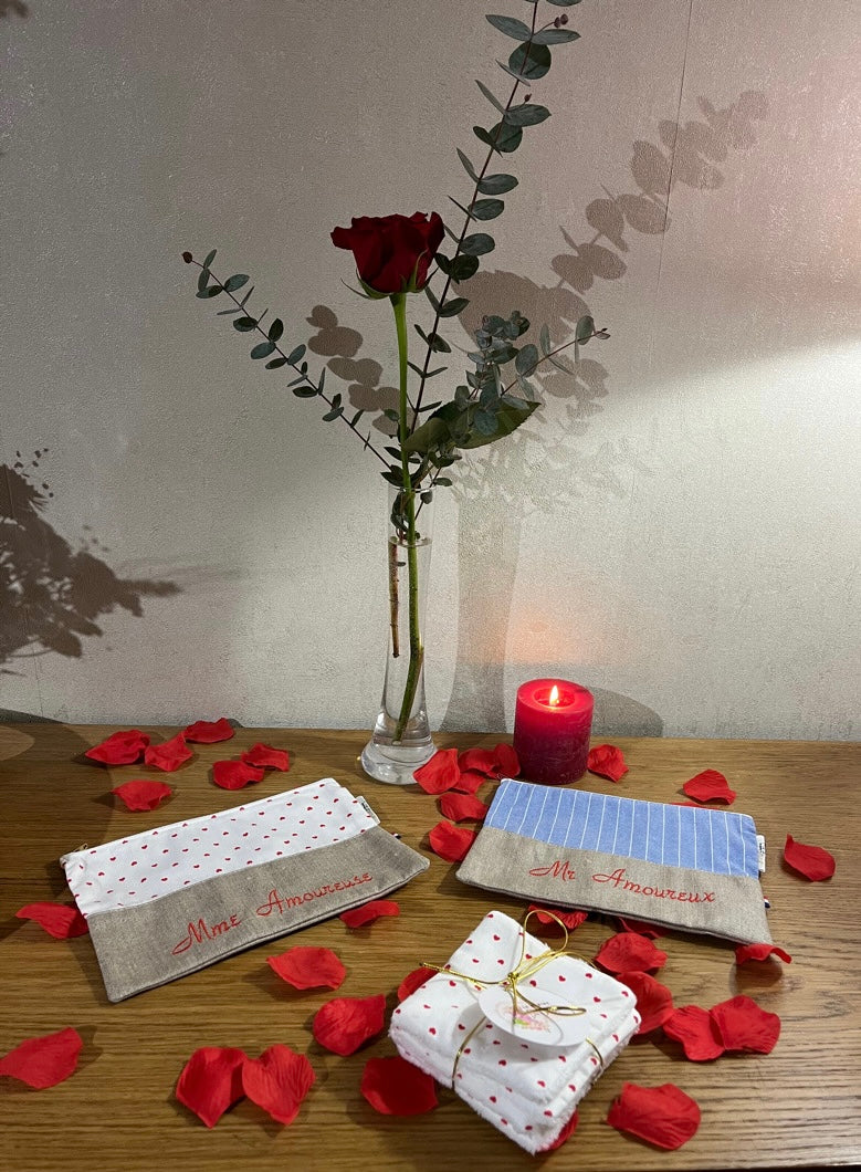 Pochette des « Amoureux » ❤️