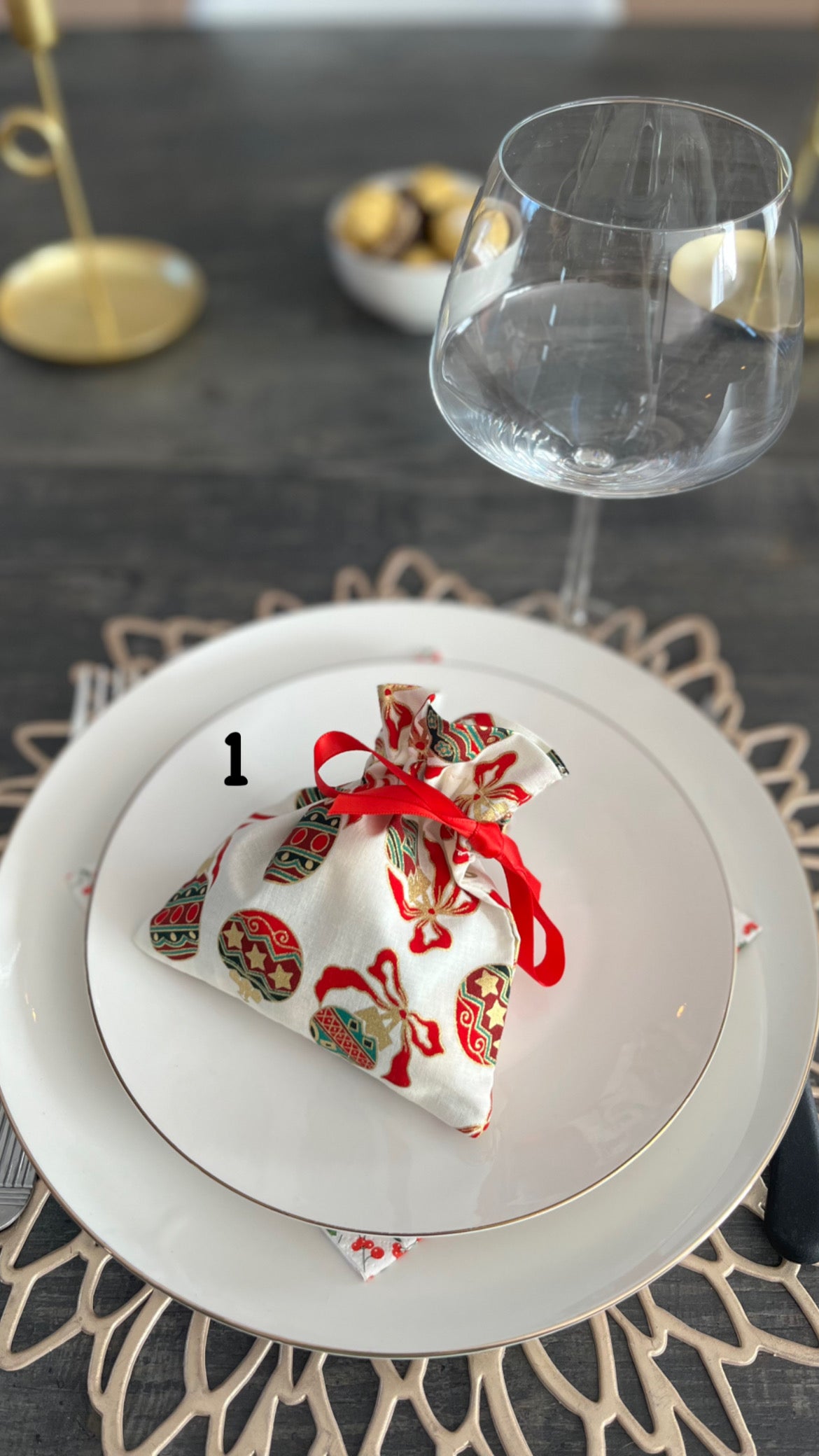Sachet de Noël